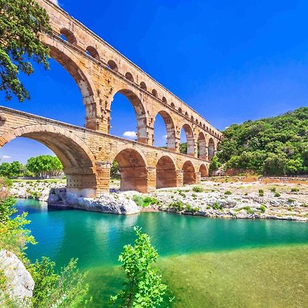 Chambre Cosy Avec Terrasse Sur La Colline Boisee, Parking Prive, Jardin, Calme, Climatisation, 10 Mn Pont Du Gard Num7 Rochefort-du-Gard Dış mekan fotoğraf