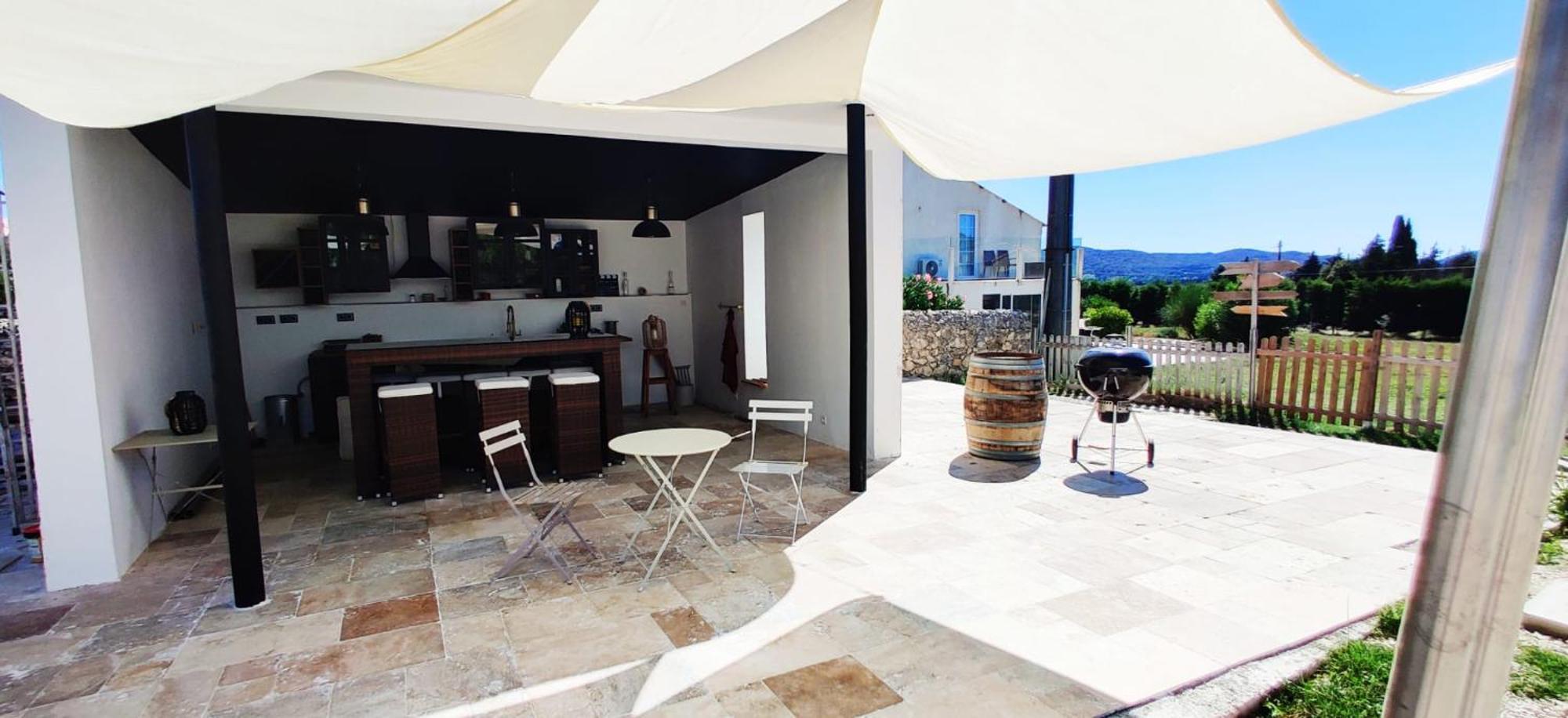 Chambre Cosy Avec Terrasse Sur La Colline Boisee, Parking Prive, Jardin, Calme, Climatisation, 10 Mn Pont Du Gard Num7 Rochefort-du-Gard Dış mekan fotoğraf